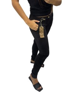 Abbigliamento Donna Carles Show | Pantalone P20 Nero