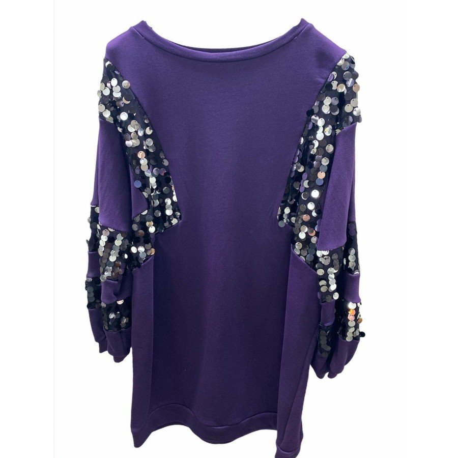 Abbigliamento Donna DEJAMY | Maglia 142 Viola