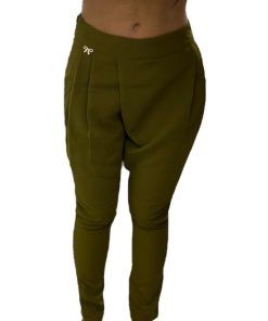 Abbigliamento Donna Carles Show | Pantalone P25 Verde Militare