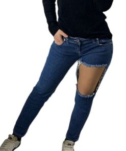 Abbigliamento Donna DEJAMY | Jeans Con Strappi C-3B+C5