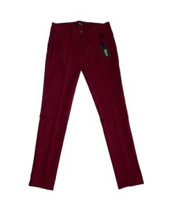 Abbigliamento Donna Carles Show | Pantalone P25 Bordeaux