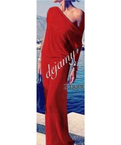 Abbigliamento Donna DEJAMY | Abito Lungo 61 Rosso