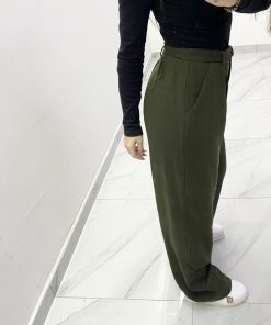 Abbigliamento Donna Carles Show | Pantalone 41 Verde Bottiglia