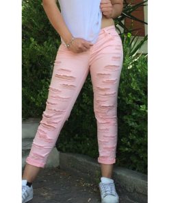 Abbigliamento Donna DEJAMY | Jeans Strappato Avanti E Dietro C-5