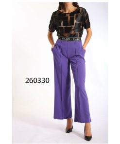 Abbigliamento Donna DEJAMY | Pantalone 44 Viola