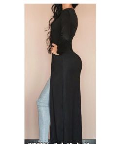 Abbigliamento Donna DEJAMY | Maxi Maglia D3/2-1 Nero