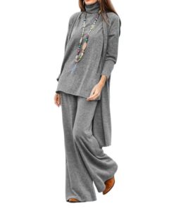 Abbigliamento Donna Carles Show | Dejamy - Completo Cardigan, Maglia E Pantalone 