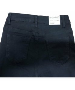 Abbigliamento Donna DEJAMY | Leggings Di Jeans C-5 Nero