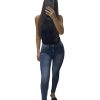 Abbigliamento Donna Carles Show | Pantalone C-5 Jeans