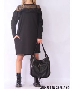 Abbigliamento Donna SOLDRESS ABBIGLIAMENTO | Vestito "Vitty" F9/7 Nero