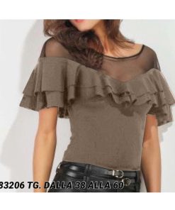 Abbigliamento Donna Dejamy | Maglia Con Dettaglio Trasparenze F7- 4/6