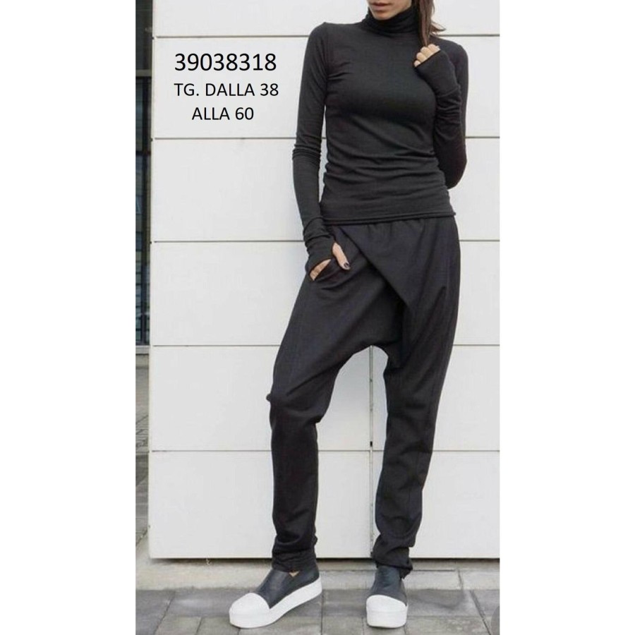 Abbigliamento Donna Dejamy | Dejamy - Completo Maglia E Pantaloni "Terry"F10 - 1/5 Nero