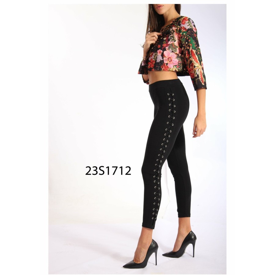 Abbigliamento Donna DEJAMY | Leggins Con Lacci 56